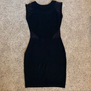 French Connection dress Lace Cutouts